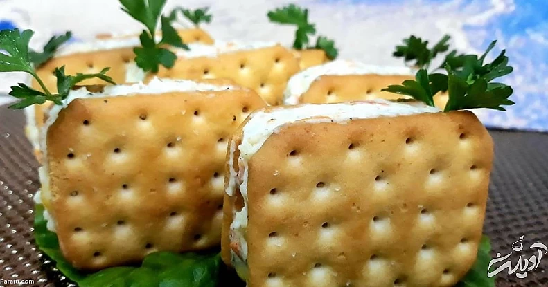 آموزش ده مدل فینگرفود ساده و خوشمزه کراکر نمکی